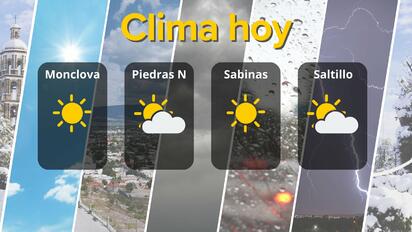 Ambiente frío y vientos moderados marcan el clima en Coahuila 
