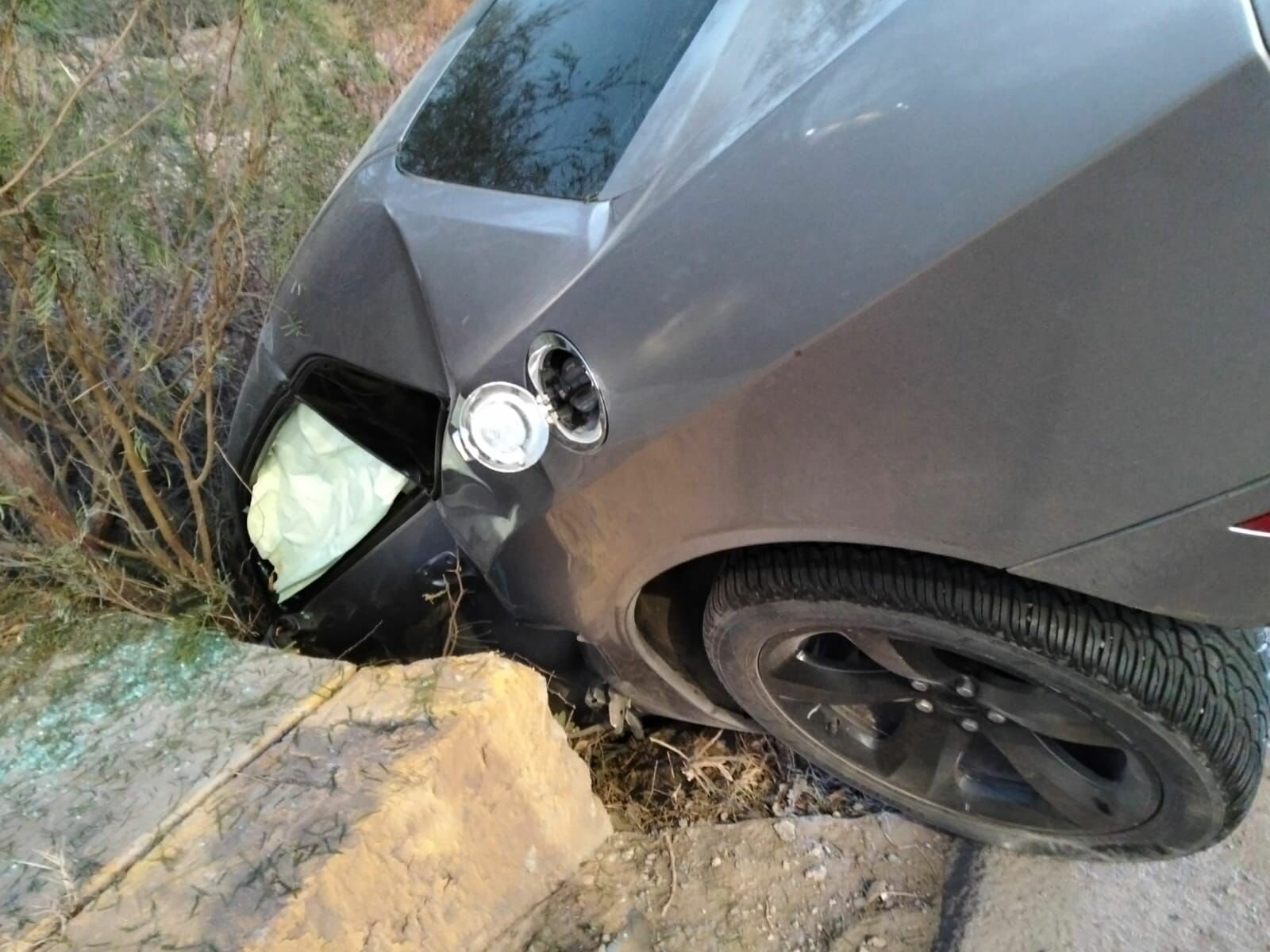 Accidente : el percance ocurrió alrededor de las 07:15 horas.