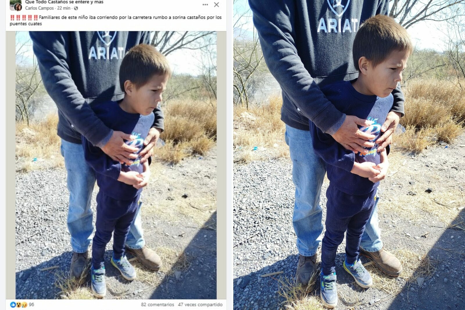 Niño en riesgo es resguardado tras reporte ciudadano