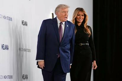 Trump: flota que va a Irán es mayor que la de Venezuela