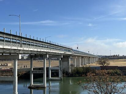 Visita federal provocó cierre del Puente Internacional I