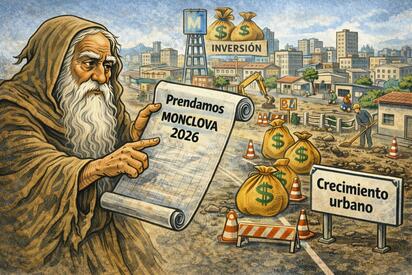 Caricatura editorial - Cuando la ciudad avanza