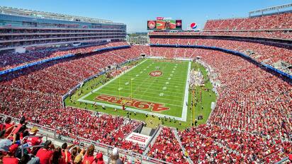 Aficionados comienzan a llegar al Levi’s Stadium para el Supertazón 60