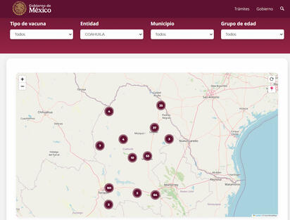 Lanzan web para localizar centros de vacunación ante rebrote de sarampión