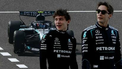 Mercedes domina el primer test de F1 en Baréin con un 1-2