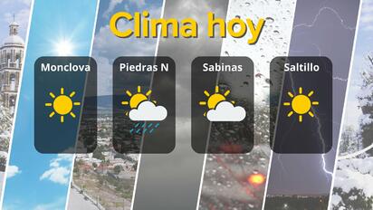 Temperaturas cálidas y viento fuerte marcan el clima en Coahuila
