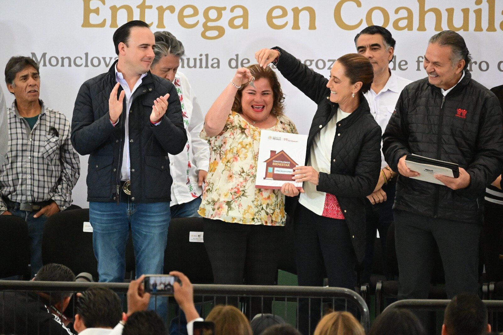 Claudia Sheinbaum encabeza en Monclova entrega de viviendas del programa Vivienda para el Bienestar