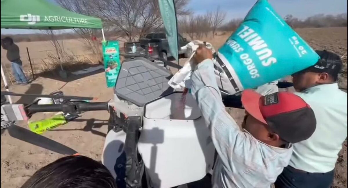 Prueba piloto muestra eficiencia de drones en la agricultura