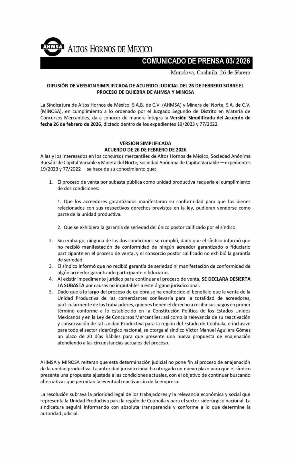 AHMSA 