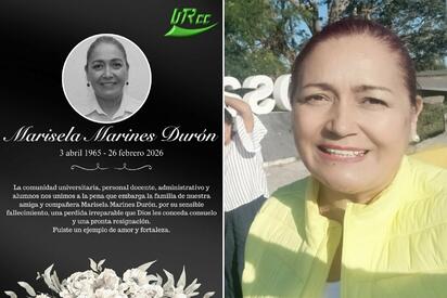 Adiós a Marisela Marines, guía de generaciones en UTRCC