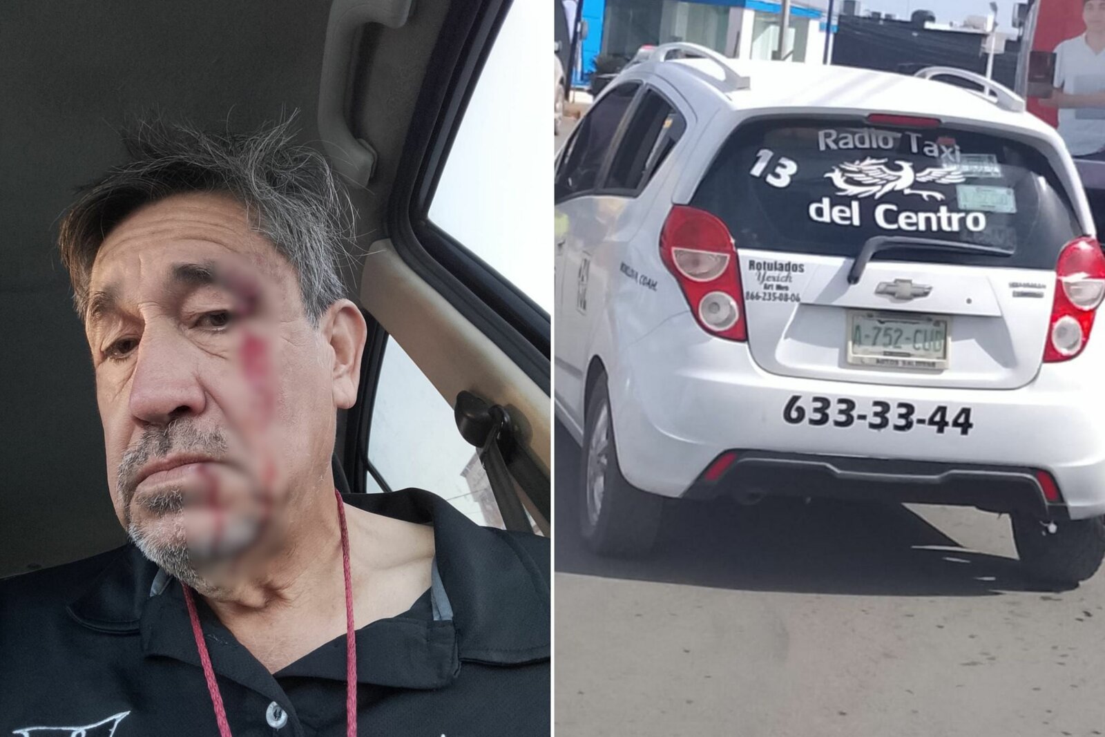 Inspector es arrollado por taxista de Radio Taxi del Centro frente al Seguro Social