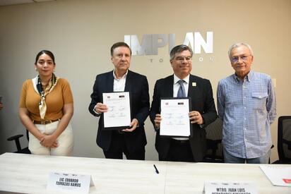 IMPLAN Torreón y Universidad Iberoamericana firman convenio de colaboración estratégica