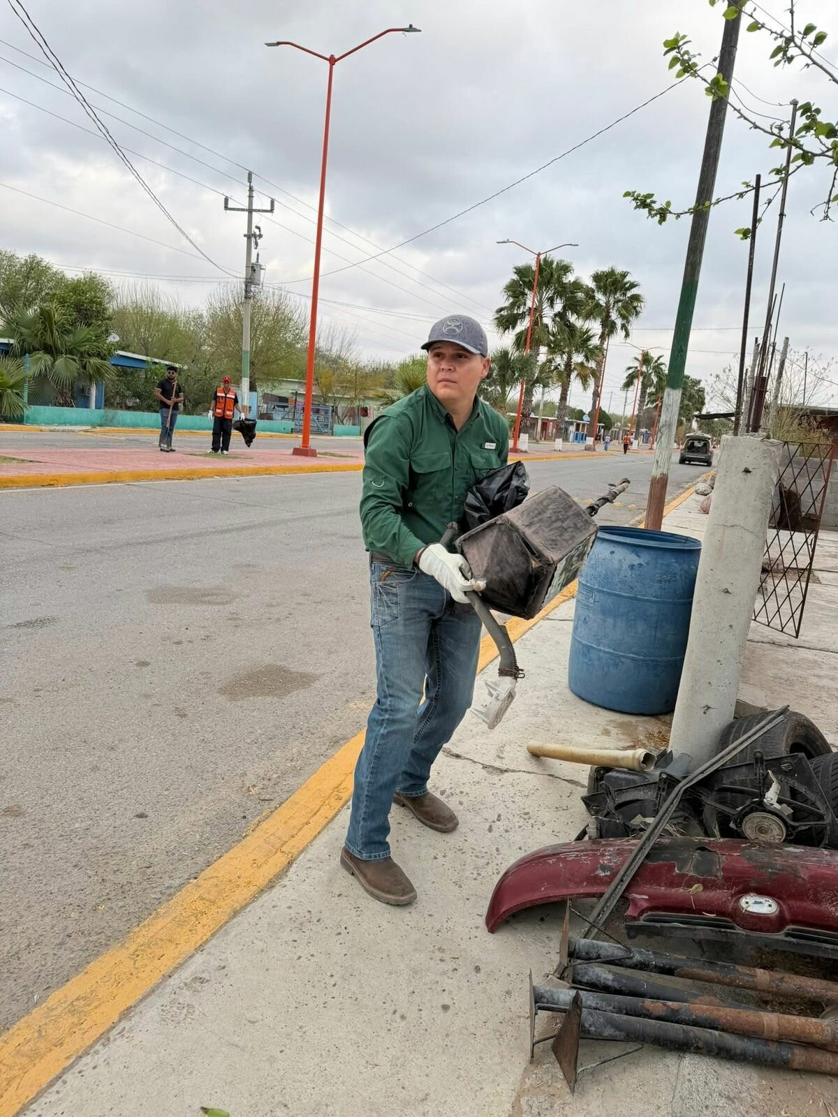 Hidalgo refuerza limpieza urbana