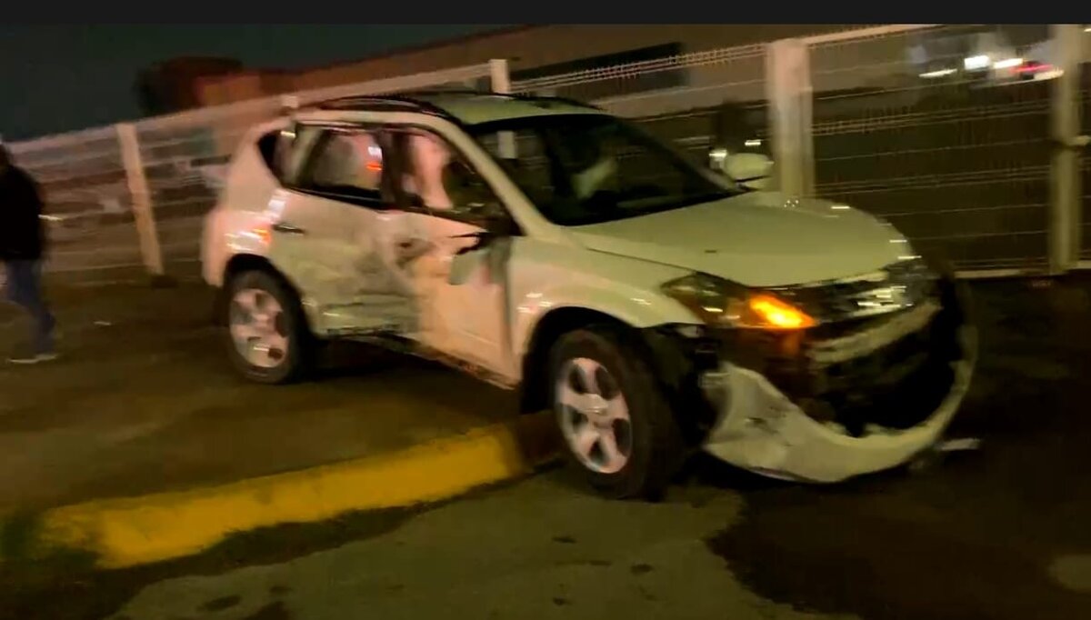 accidente : La presunta responsable conducía una camioneta Nissan Murano.