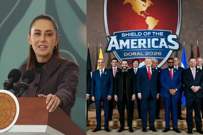 Sheinbaum confirma que México no fue invitado a cumbre de Trump