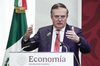Marcelo Ebrard y presidente del CCE se reúnen previo a ronda bilateral México-EU del T-MEC