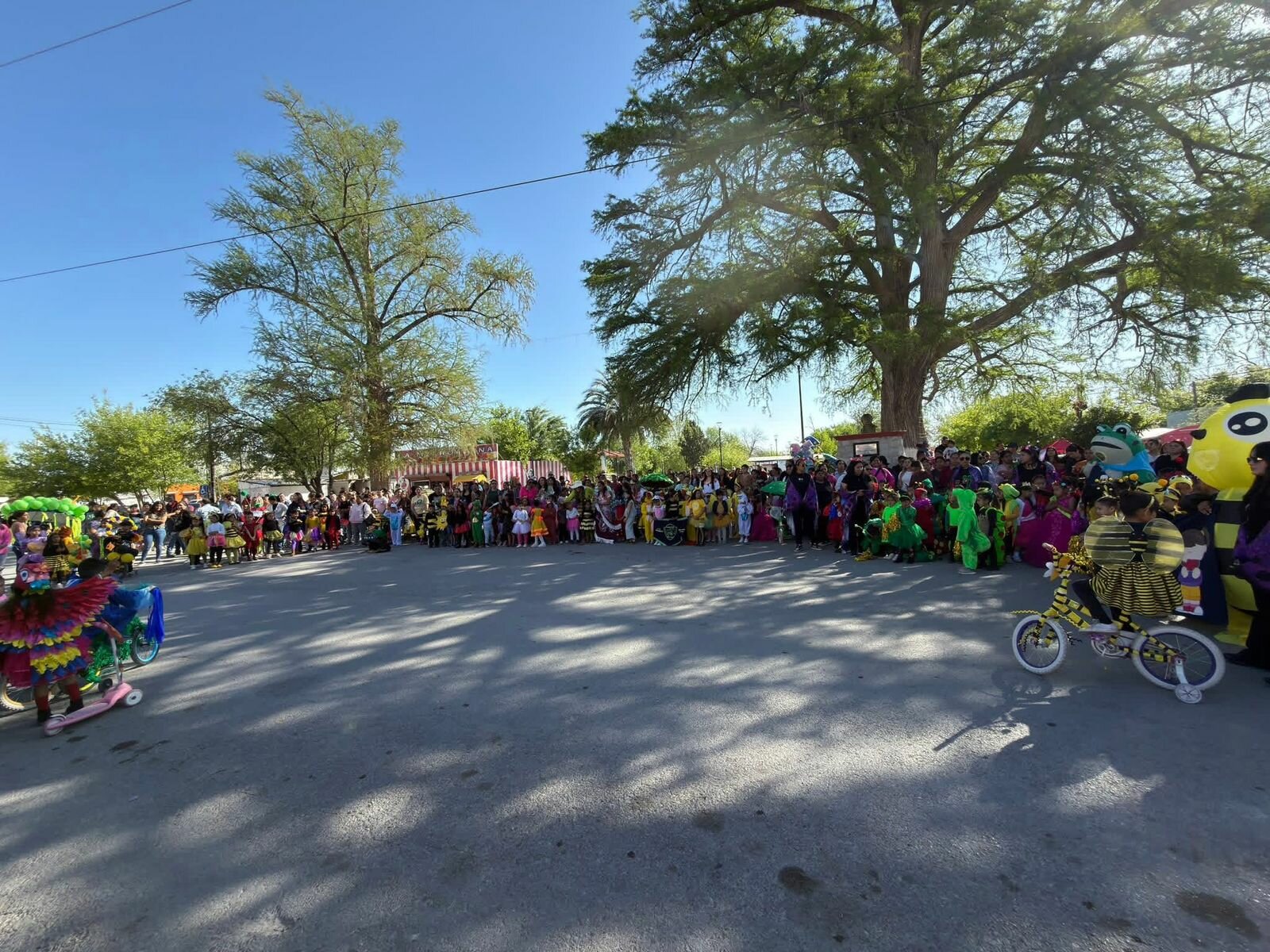 Participación infantil marca el Desfile de la Primavera 