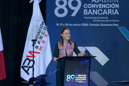 Claudia Sheinbaum pide a la banca aumentar el crédito en México