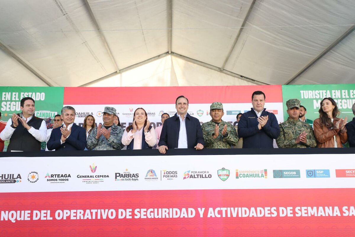 Coahuila: Gobernador invita a recorrer los puntos turísticos de Coahuila.