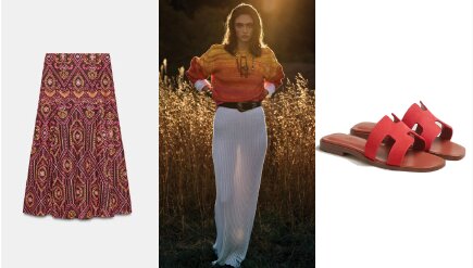 Faldas boho dominan la moda primavera-verano 2026