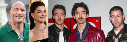 Dwayne Johnson, Anne Hathaway y los Jonas Brothers recibirán el premio Leyendas de Disney