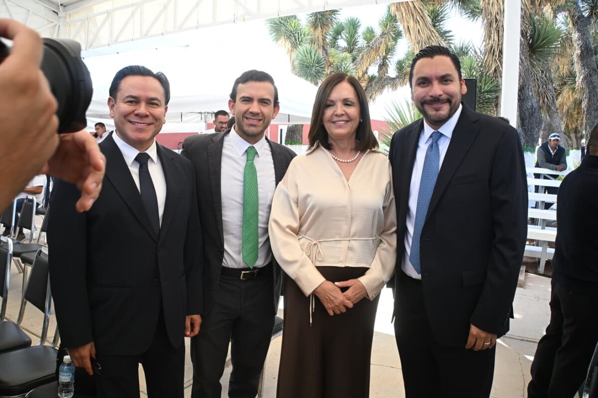 región: La alcaldesa asistió a la conmemoración presidida por el gobernador Manolo Jiménez Salinas en la Hacienda Plan de Guadalupe