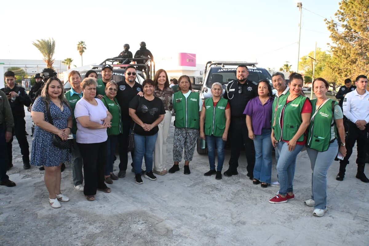 Región: Familias y corporaciones de seguridad conviven en la colonia Guadalupe Borja.