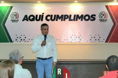 Nicanor Moyeda: “PRI a favor de la ley, no en contra de Piedras Negras”