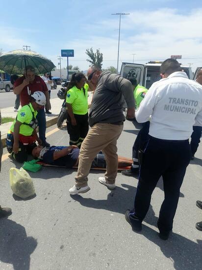 Choque deja dos lesionados en colonia Del Río