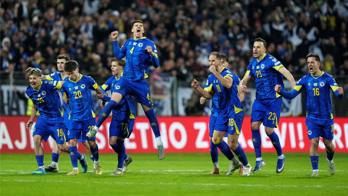 Bosnia y Herzegovina elimina a Italia y clasifica al Grupo B del Mundial