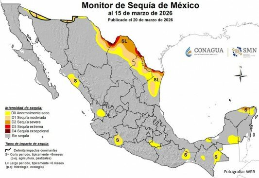 Más del 70% de Coahuila bajo sequía