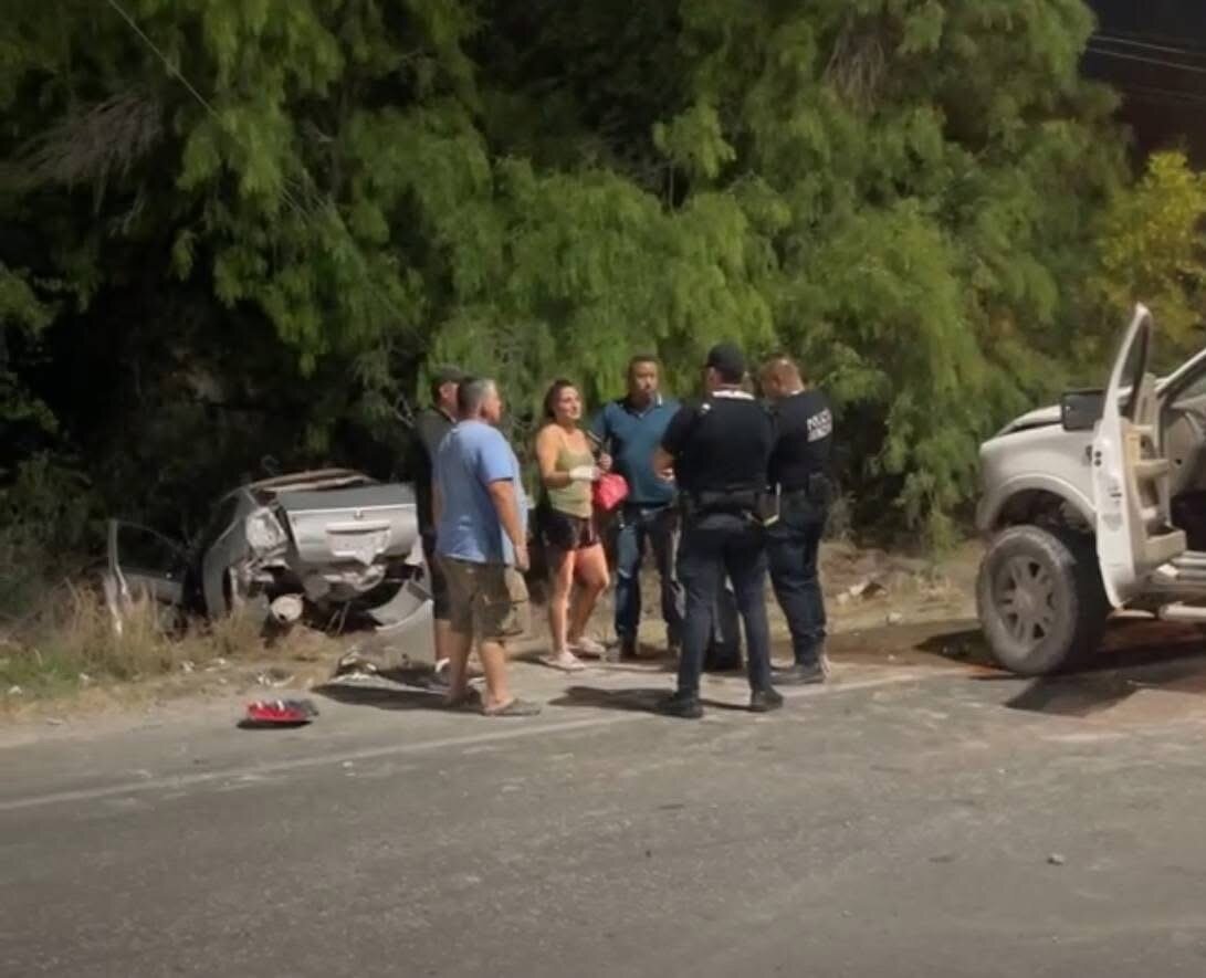 accidente : El percance dejó como saldo varias personas lesionadas.