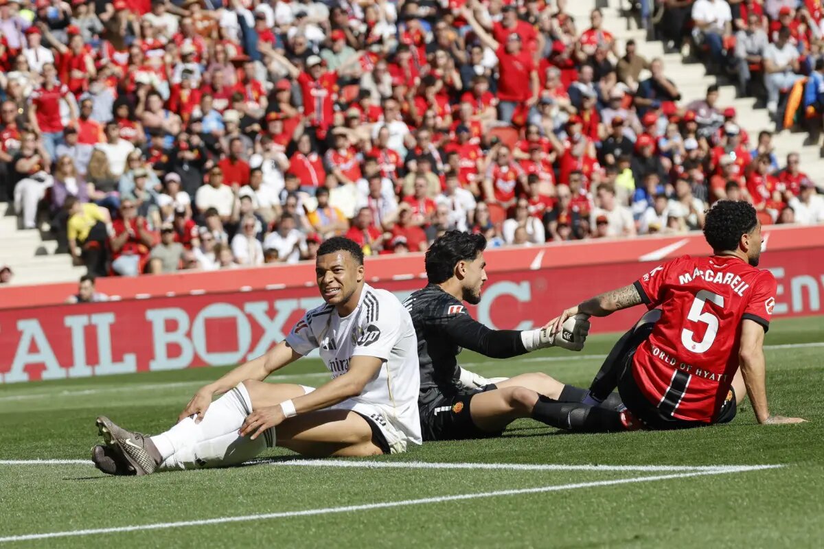 Real Madrid cae ante Mallorca y complica pelea por La Liga
