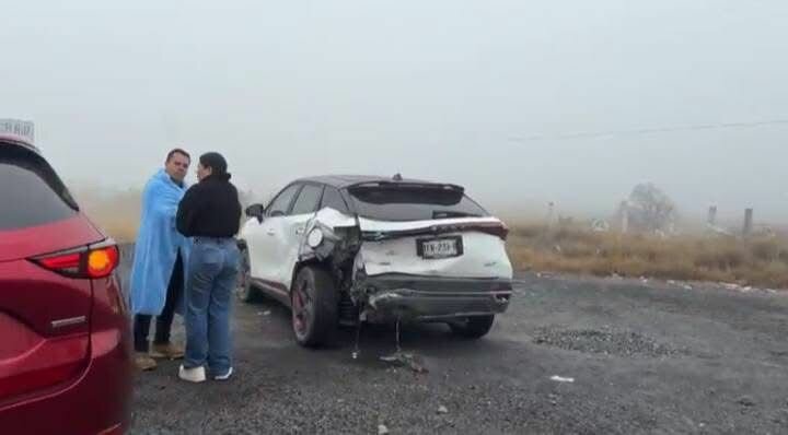 Seguridad  Accidente: Al menos seis percances dejan heridos graves y cierre total de la vía