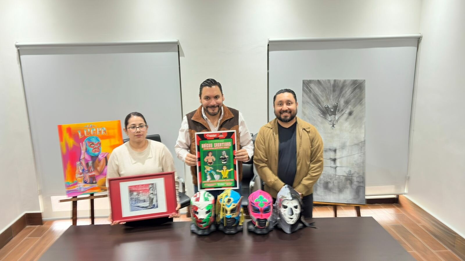 Anuncian festival Raíces Creativas inspirado en la lucha libre en Monclova