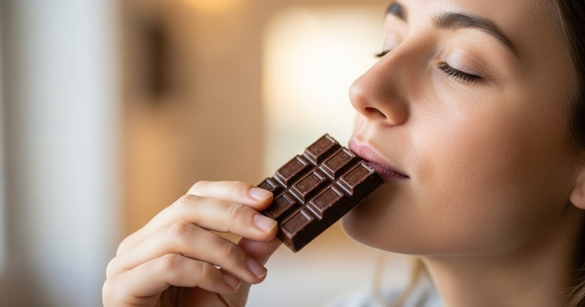 El consumo de chocolate antes de dormir puede asociarse con alteraciones del sueño