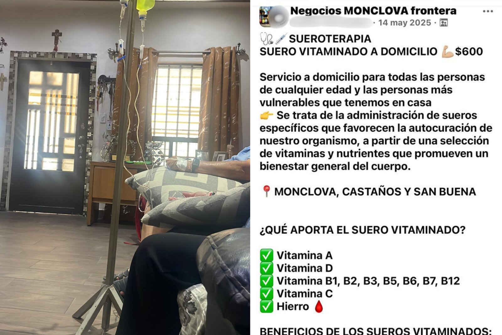 Salud advierte riesgos por uso indebido de sueroterapia