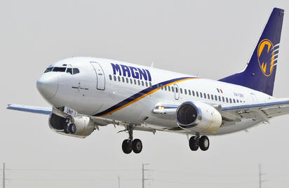 Aerolínea Magnicharters cancela vuelos por falla logística temporal