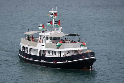 Flotilla catalana GSF zarpa de Barcelona rumbo a Gaza