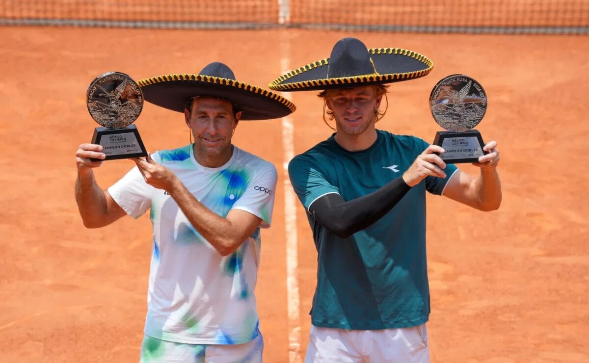 Santiago González y Ryan Seggerman ganan el título de dobles del Mexico City Open 2026