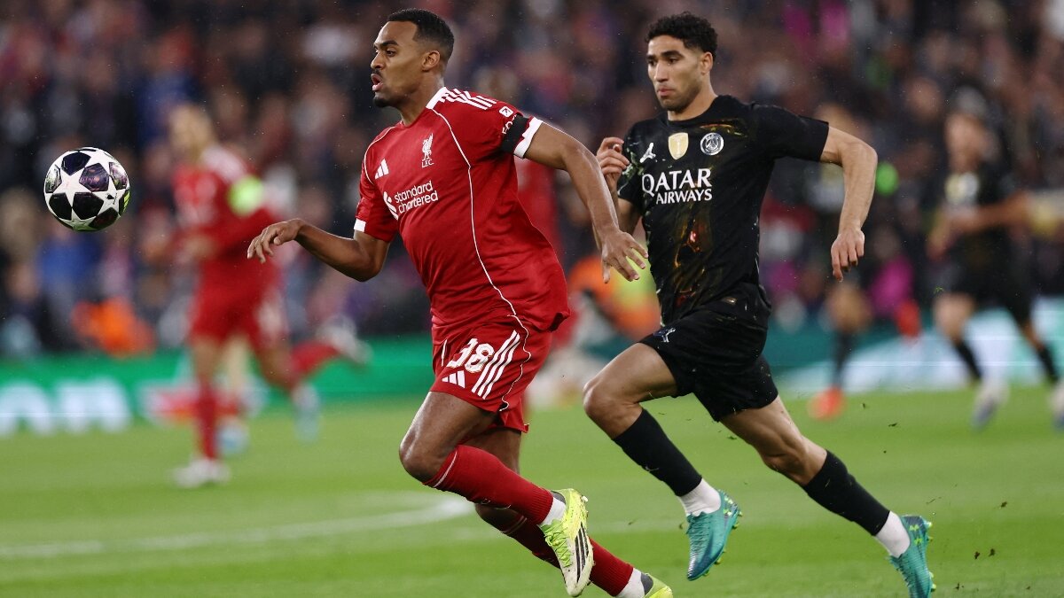 PSG vence 2-0 al Liverpool en Anfield y avanza a semifinales de la Champions League