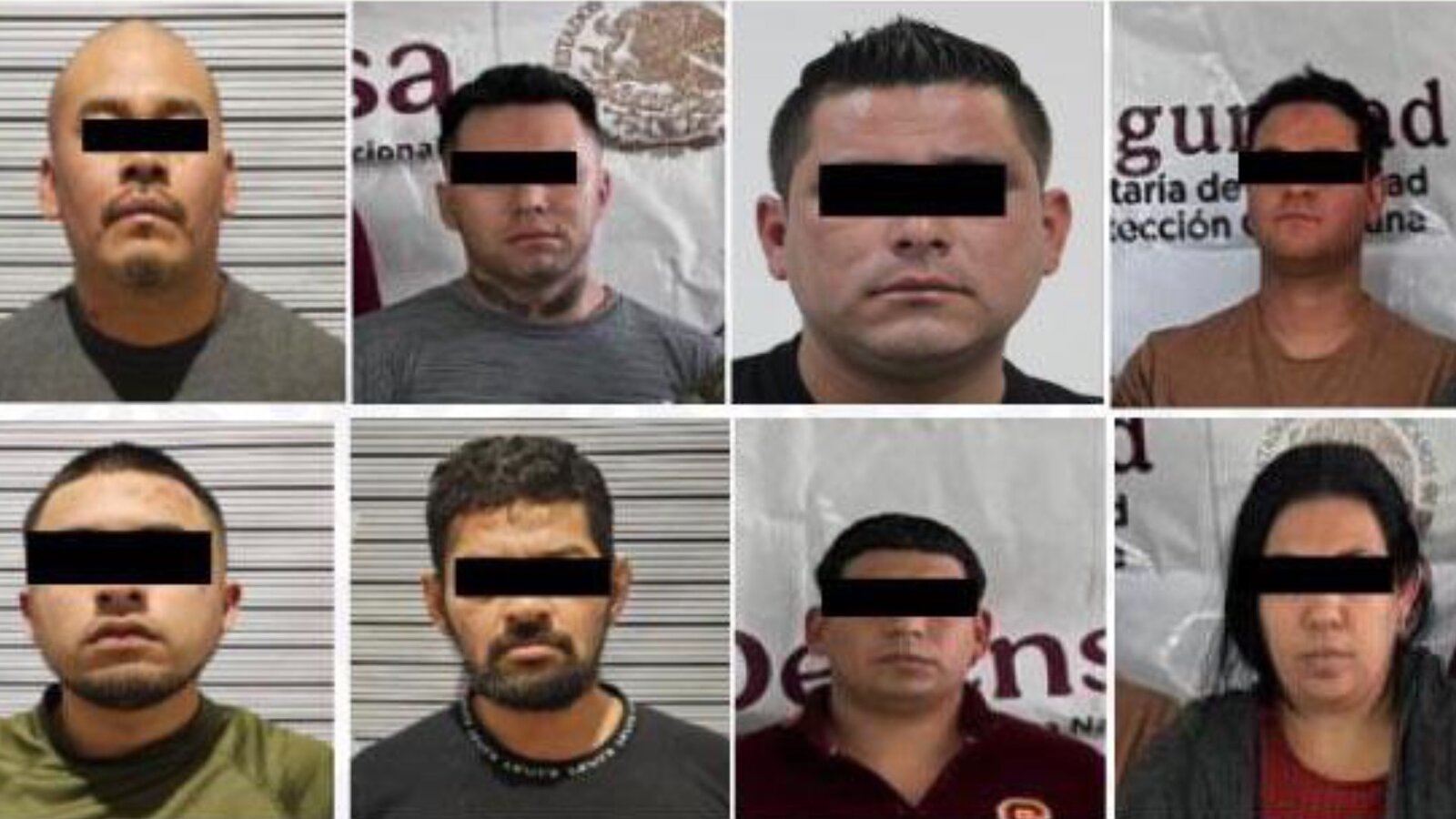 Detienen a ocho por homicidio de cinco hombres en Puebla