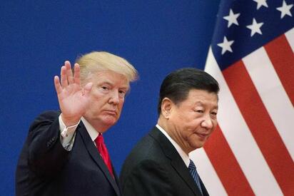 Trump afirma que China no enviará armas a Irán y presume poder militar de EU