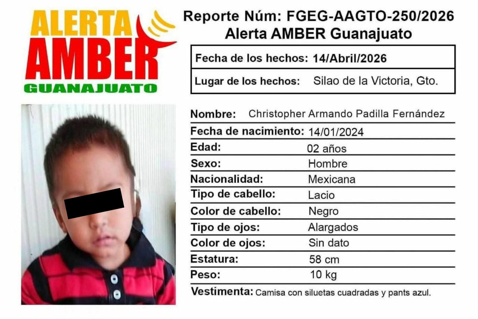 Localizan sin vida a niño de 2 años en aljibe de Silao, Guanajuato