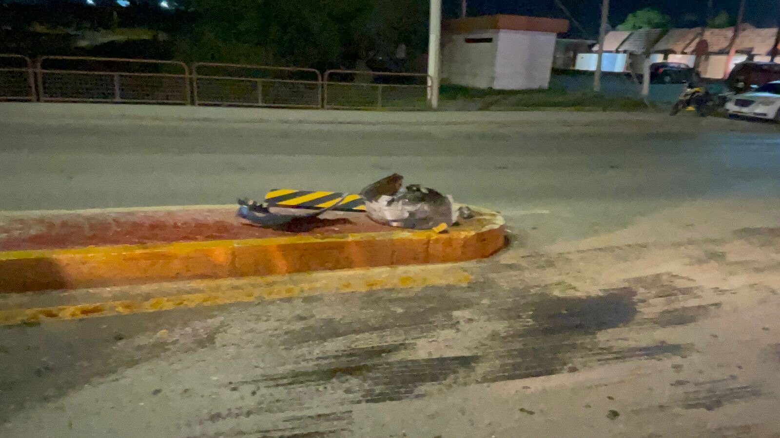 accidente : Los hechos ocurrieron a escasos metros del puente con dirección a Villa de Fuente.