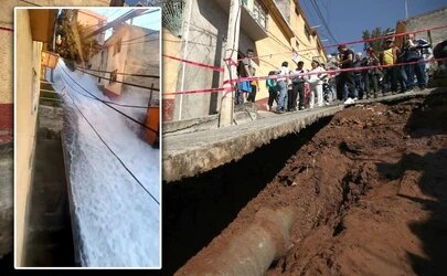 Dos viviendas con daño estructural por fuga en Álvaro Obregón