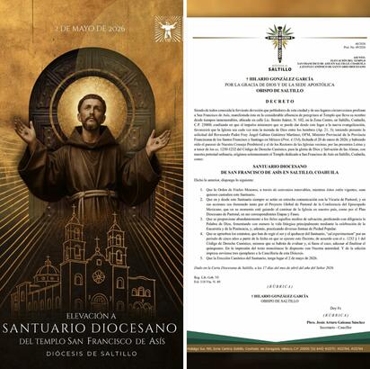 El templo de San Francisco de Asís será Santuario 