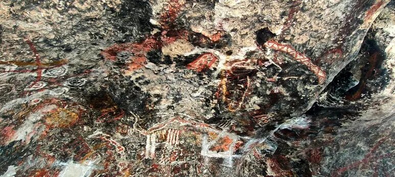 INAH inicia restauración en zona de pinturas rupestres robadas en Cuatro Ciénegas