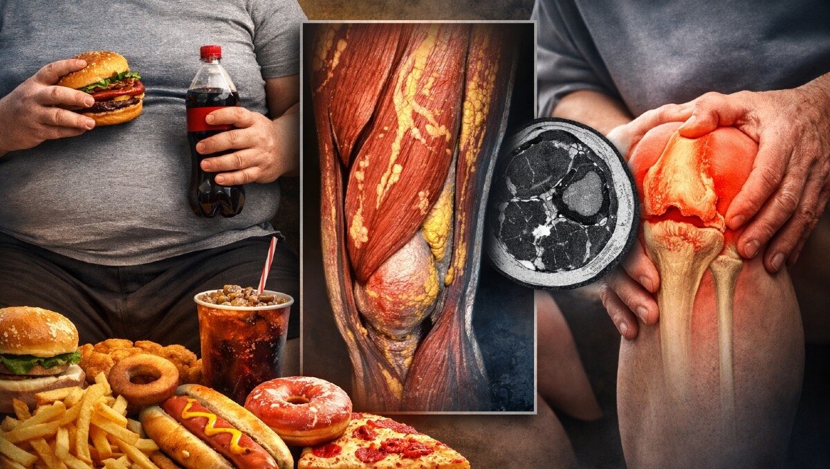 Los alimentos ultraprocesados aumentan la grasa en los músculos