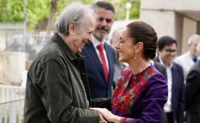 Joan Manuel Serrat elogia gestión de Sheinbaum en México